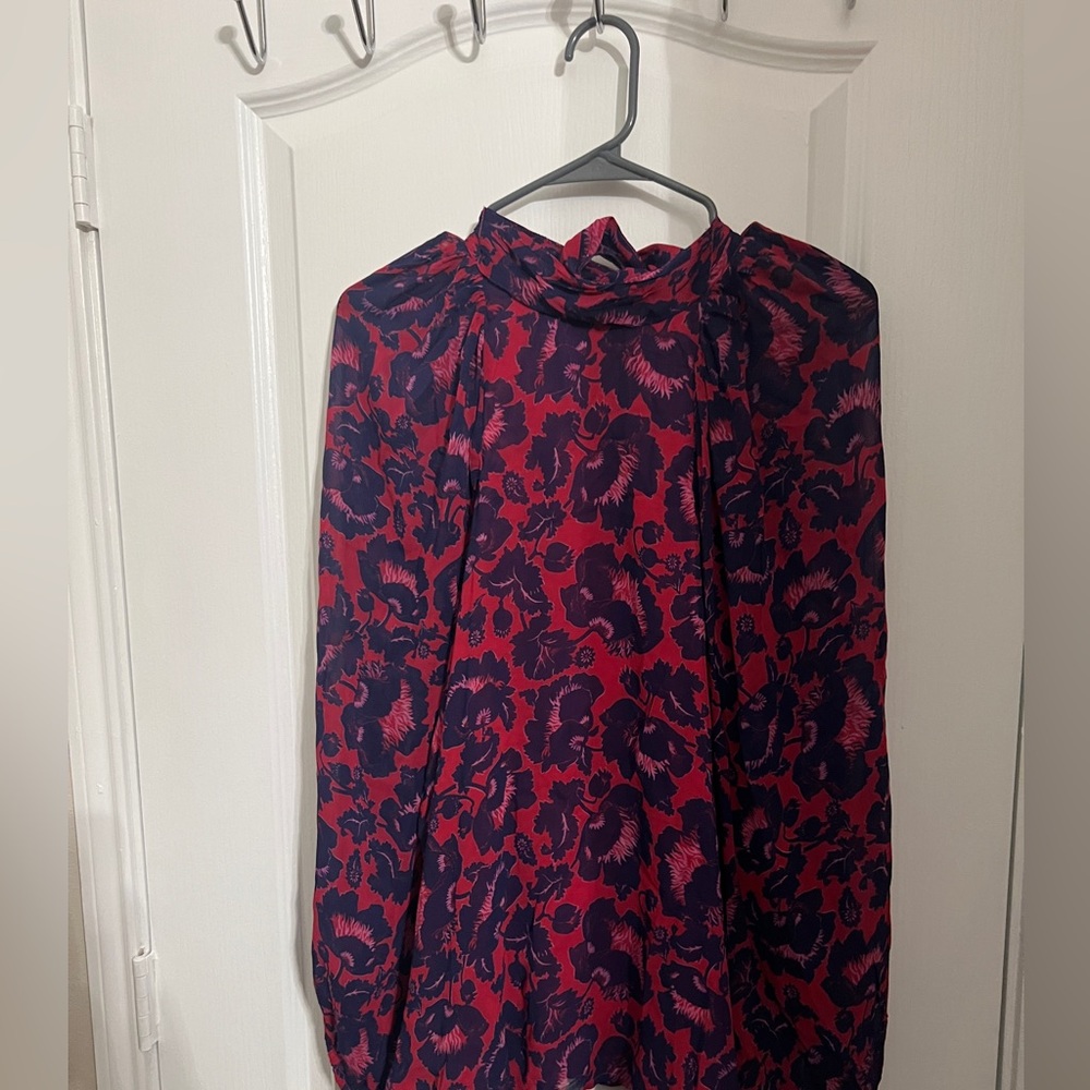 Anthropologie Floral Blouse - Picture 4 of 4